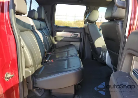 2014 Ford F150 Supercrew из США, поврежденный, VIN 1FTFW1ET7EFA76627